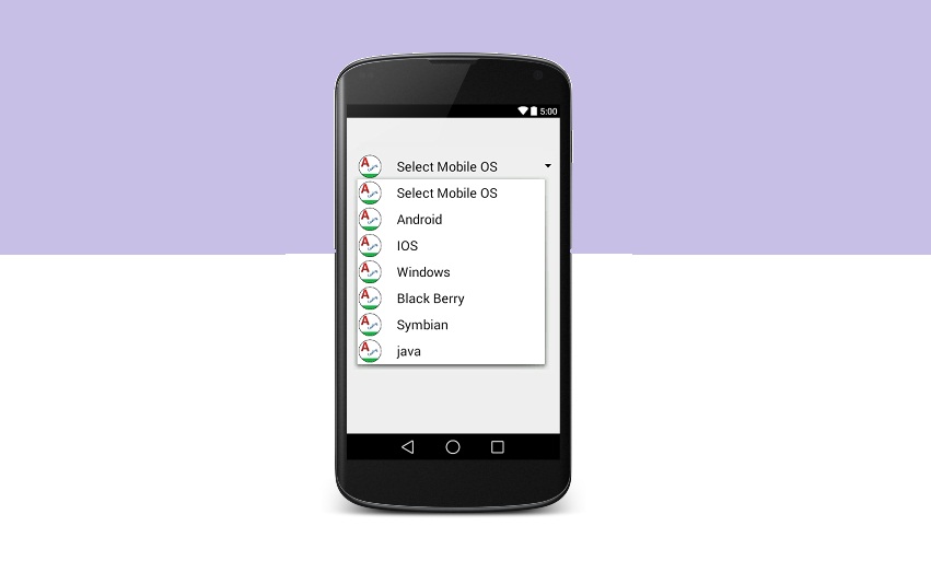 android studio spinner custom dropdown android studio spinner custom dropdown